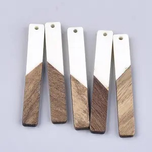 Resin & Walnut Wood Big Pendants