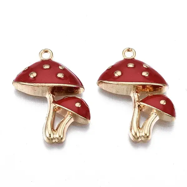 Eco-Friendly Alloy Enamel Pendants
