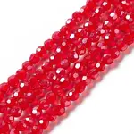 Electroplate Glass Bead Strands