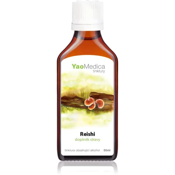 YaoMedica Reishi bylinná tinktura pro udržení vitality 50 ml