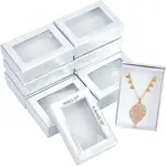 Rectangle Valentines Day Presents Packages Cardboard Jewelry Set Boxes