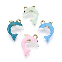 Ion Plating(IP) 304 Stainless Steel Enamel Pendants