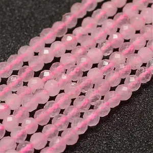 Natural Rose Quartz Beads Strands