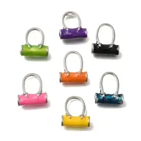 Brass Enamel Pendants