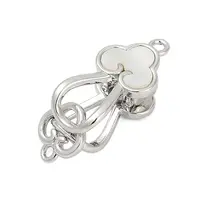 Brass Interlocking Clasps