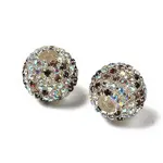 Sparkle Glass Rhinestone Round Beads