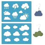 Acrylic Earring Handwork Template