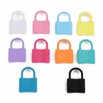 Spray Painted Alloy Pendants