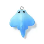 Marine Organism Opaque Resin Pendants