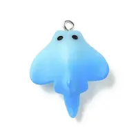 Marine Organism Opaque Resin Pendants