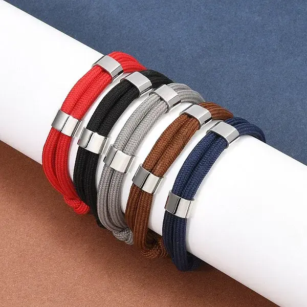 Nylon Cord Bolo Bracelets