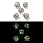 Luminous Handmade Gold Sand  Lampwork Beads