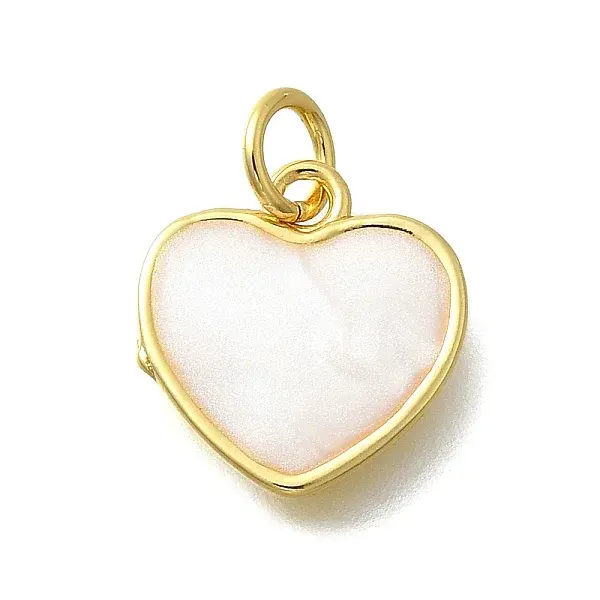 Brass with Enamel Pendants