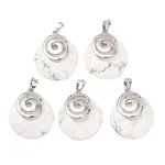 Natural Howlite Pendants