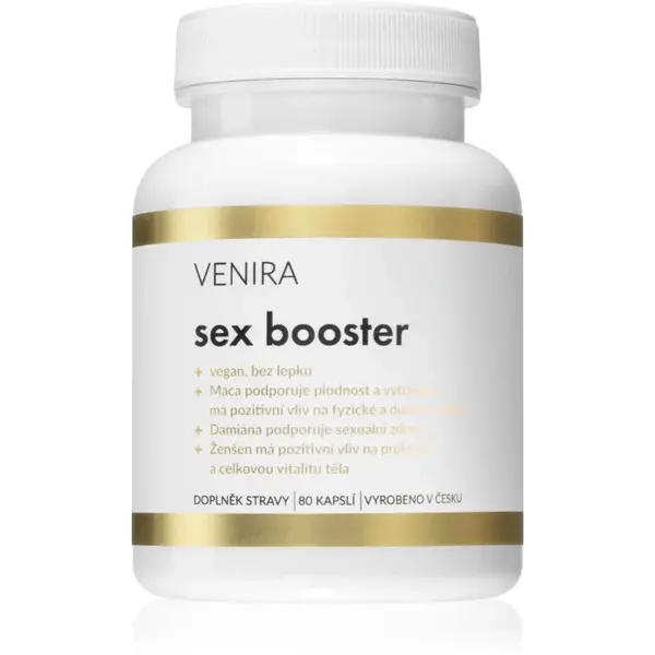 Venira Sex booster kapsle pro podporu zvýšení sexuální touhy pro ženy 80 cps