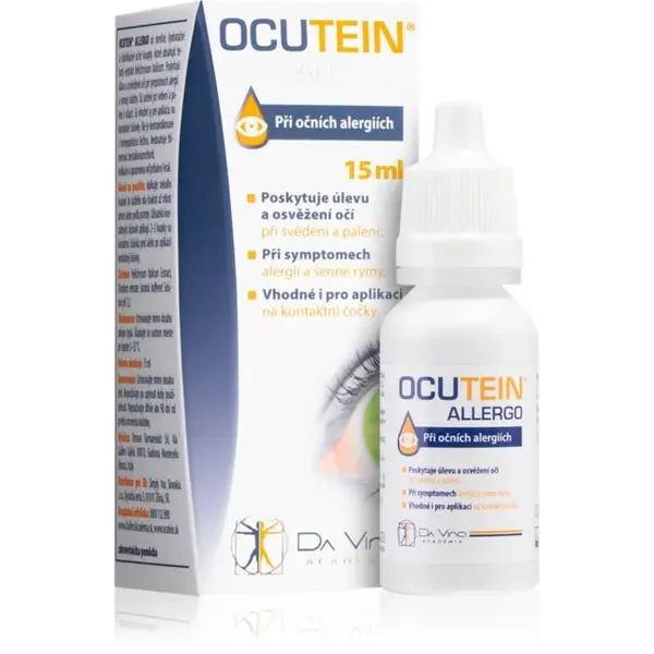 Da Vinci Academia Ocutein Allergo oční kapky pro zmírnění projevů alergií 15 ml