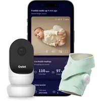 Owlet Dream Duo Dream Sock & Cam 2 sada pro miminka Mint 1 ks