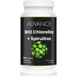 Advance Chlorella + Spirulina tablety pro detoxikaci organismu a podporu imunity 1000 tbl