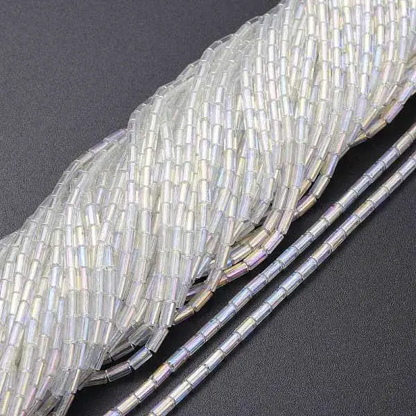 Electroplate Glass Beads Strands