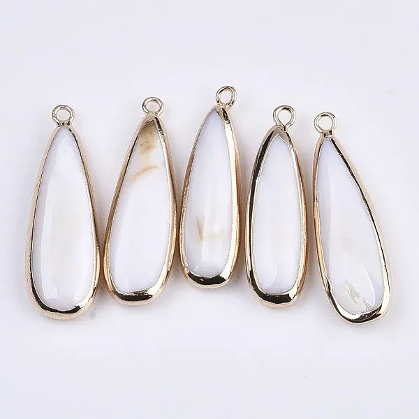 Natural Freshwater Shell Pendants