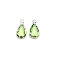 Faceted Glass Pendants