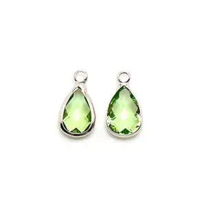 Faceted Glass Pendants