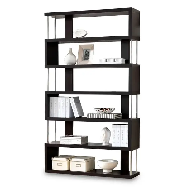 Regál, černá, alis