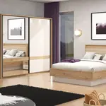 Ložnice vanya - dub artisan/béžová