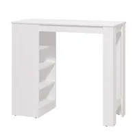 Vysoký barový pult lotta - bílá