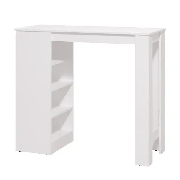 Vysoký barový pult lotta - bílá