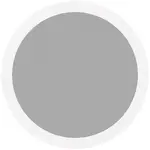 Kusový koberec 133x133cm hippo - šedá/bílá