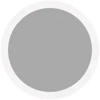 Kusový koberec 133x133cm hippo - šedá/bílá