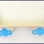 Detská polička sluníčko 90 cm