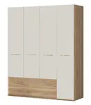 Kombinovaná skříň 4d iii hagop-ořech pacifik/béžová - základní