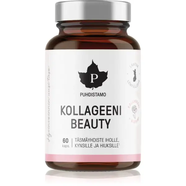 Puhdistamo Collagen Beauty kolagen pro krásné vlasy, pleť a nehty 60 cps