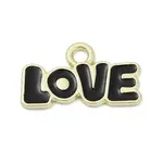 Valentine's Day Alloy Enamel Pandants