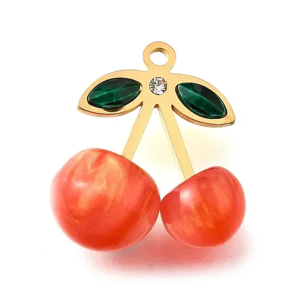 304 Stainless Steel Acrylic Pendants