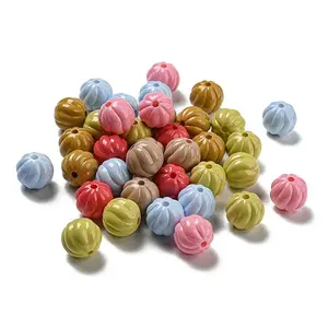 Baking Painted Opaque Acrylic Beads