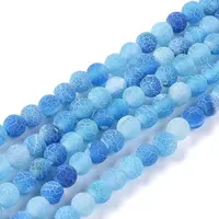 Natural Weathered Agate Beads Strands