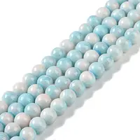 Baking Paint Glass Bead Strands
