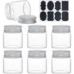 Mini Glass Bottles with Aluminum Cap Screw Top Lids