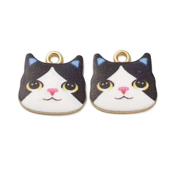 Alloy Enamel Pendants