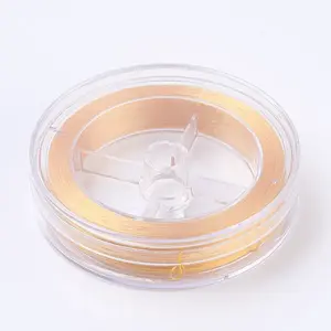 Flat Elastic Crystal String