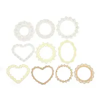 10Pcs Retro Hollow Out Scrapbook Paper Pads