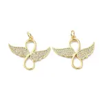 Brass Cubic Zirconia Pendants