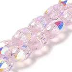 Electroplate Glass Beads Strands