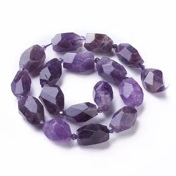 Natural Amethyst Beads Strands