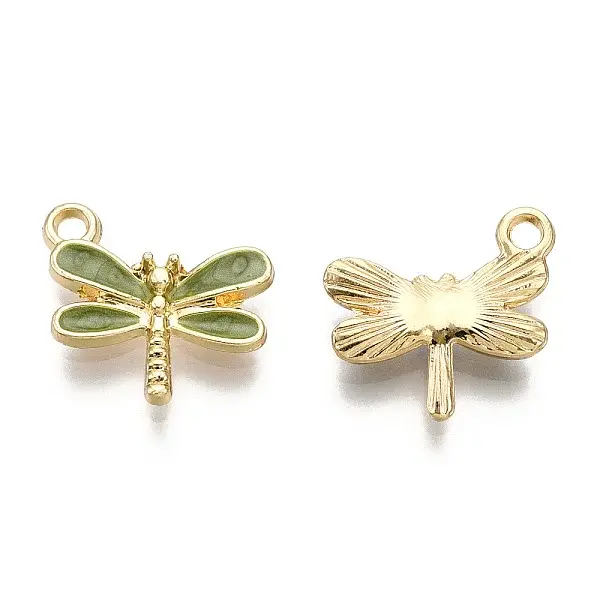 Light Gold Plated Alloy Charms