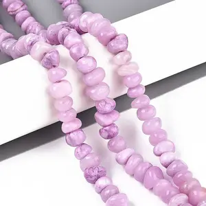 Dyed Natural Yellow Jade Beads Strands