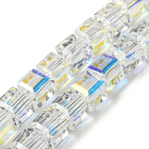 Electroplate Glass Beads Strands
